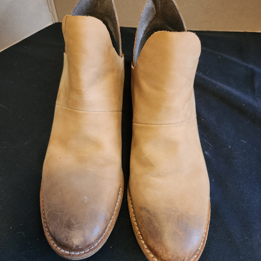 Crevo Brown Leather Boots